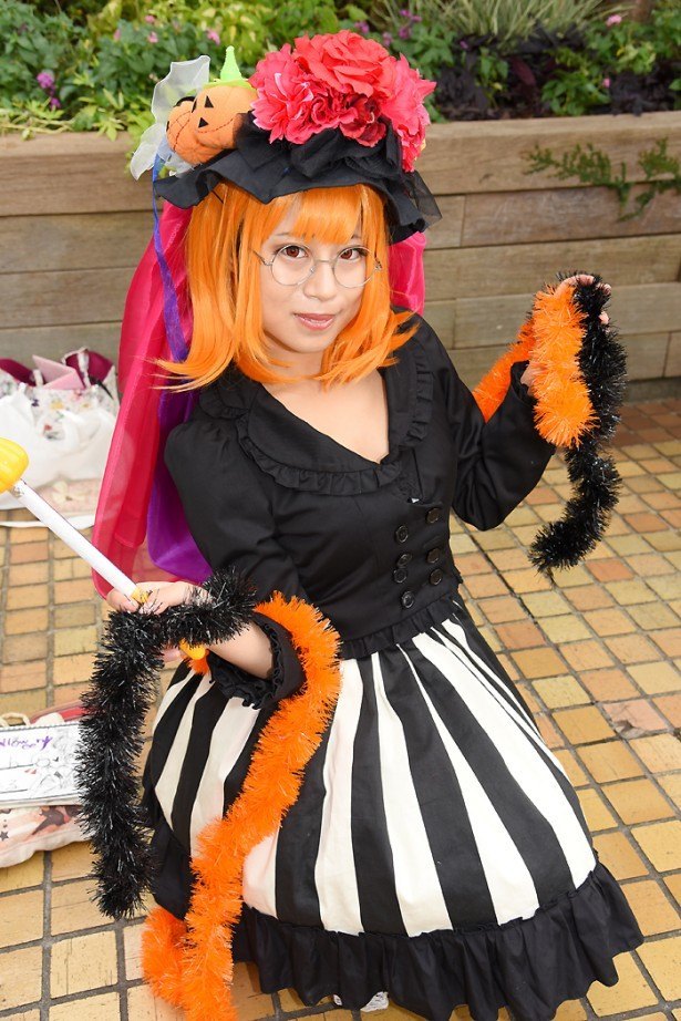 Peserta Ikebukuro Halloween Cosplay Festival 2016.