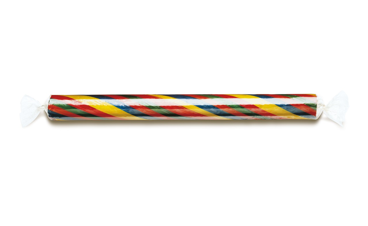Ilustrasi permen tongkat