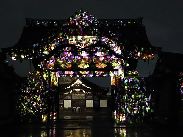 The 25th Anniversary of World Heritage Registration FLOWERS BY NAKED 2019 – Nijo Castle, Kyoto –