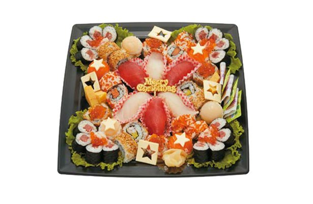 Enjoy together SUSHI Selection sangat cocok untuk tiga hingga empat orang.