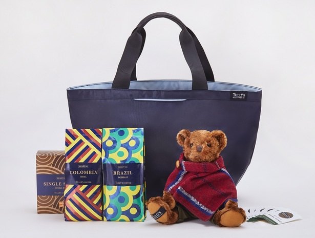 Boneka Bearful (R) Mantle termasuk dalam tas tersebut. 
