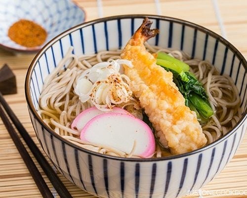 Tempura soba