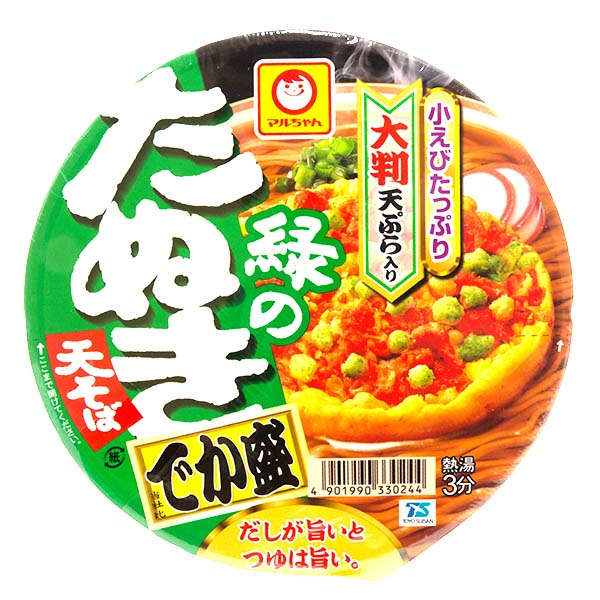 Maruchan Midori no Tanuki Tensoba dari Toyo Suisan