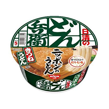 Nissin Donbei Kitsune Udon dari Nissin Foods.
