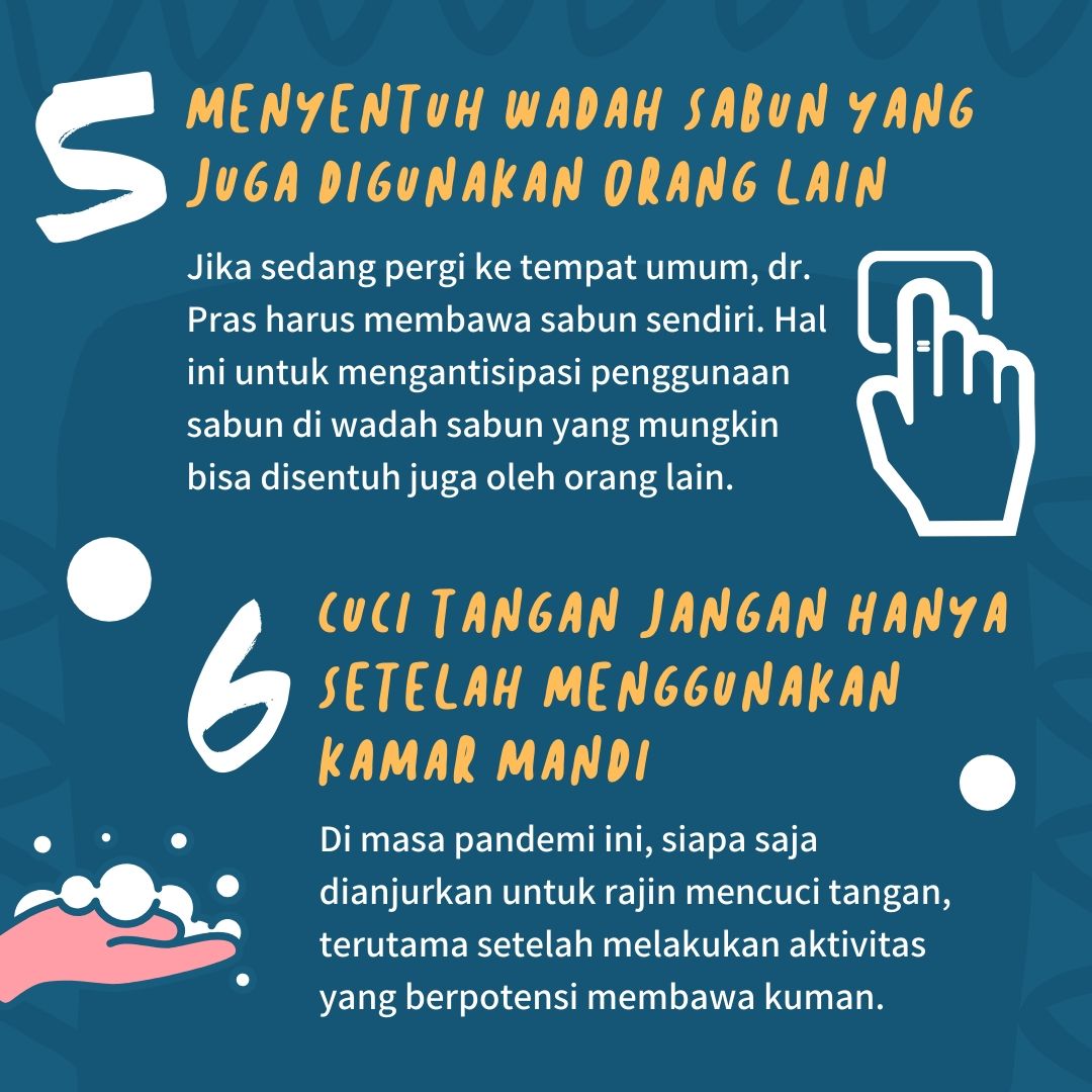 Seri Infografis : 7 Kesalahan Saat Cuci Tangan - 4