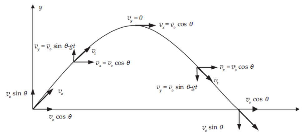 Prinsip Dan Persamaan Pada Gerak Parabola Halaman All Kompas Com