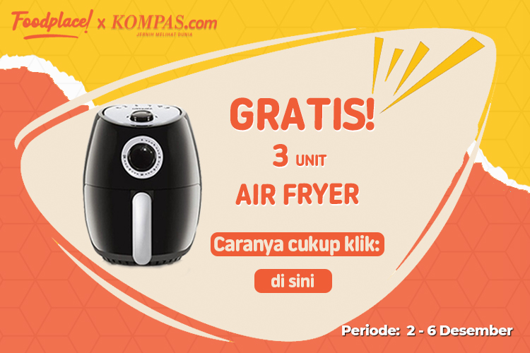 GRATIS Air Fryer dari FoodPlace
