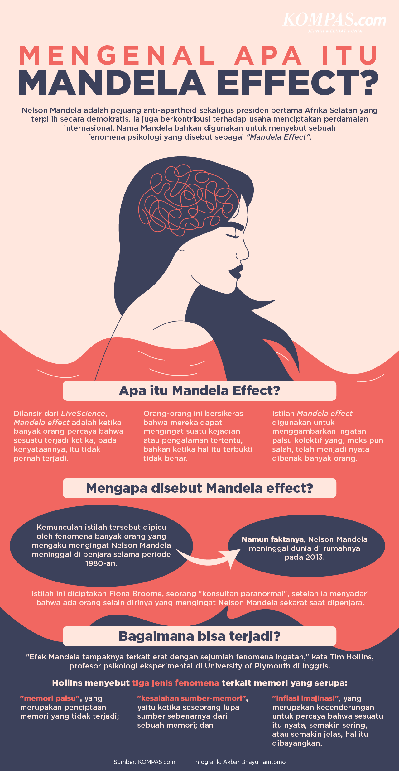 INFOGRAFIK: Mengenal Mandela Effect, Definisi Dan Awal Penamaannya