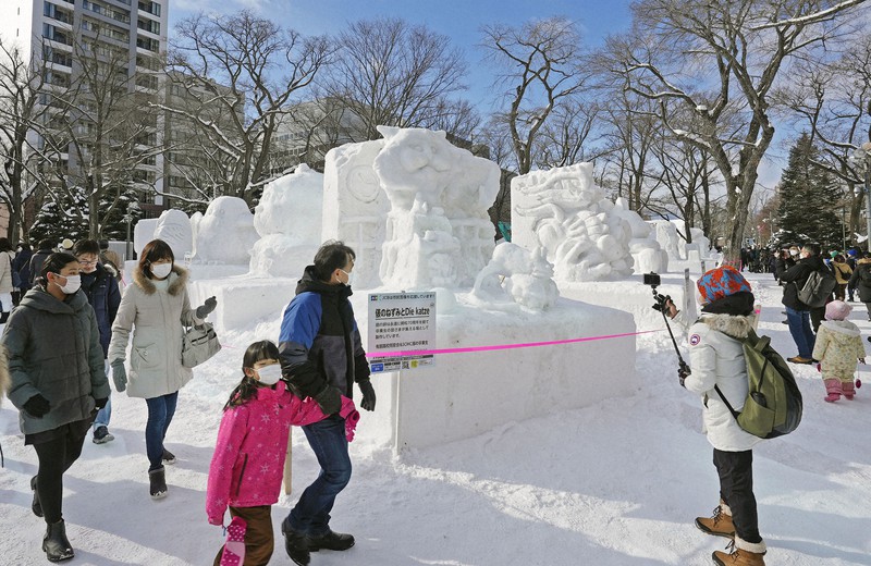 Festival Salju Sapporo digelar mulai 4-11 Februari 2023 di ibukota Hokkaido