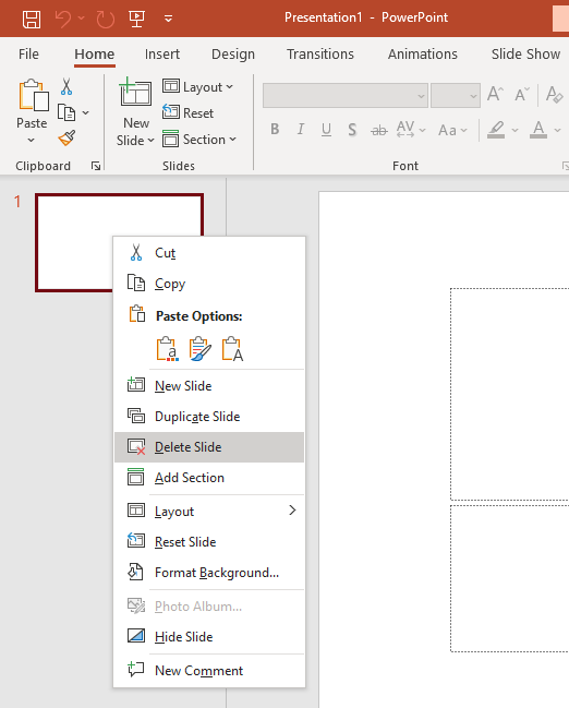 Cara Menambah Memilih Dan Menghapus Slide Pada Powerpoint