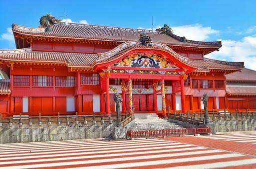 Kastil Shurijo merupakan simbol Kerajaan Ryukyu, tempat wisata sejarah dan budaya di Prefektur Okinawa. (KARAKSA MEDIA PARTNER)