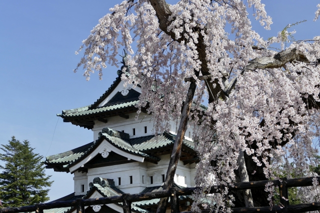 Kastil Hirosaki di Prefektur Aomori, Jepang. (KARAKSA MEDIA PARTNER)