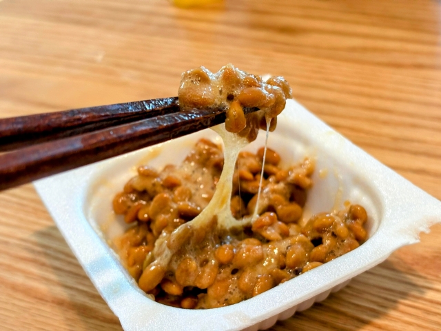 Natto, makanan khas Jepang terbuat dari fermentasi kacang kedelai. (KARAKSA MEDIA PARTNER)