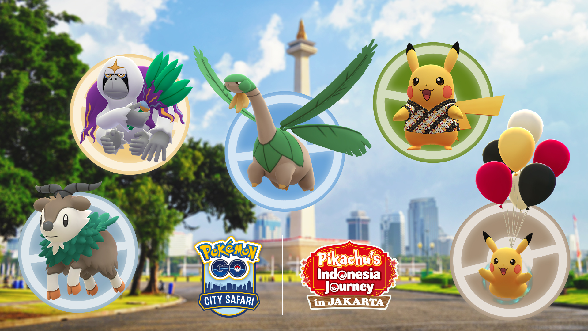 Pokémon GO City Safari di Jakarta pada September 2024. (DOK. THE POKEMON COMPANY & NIANTIC)