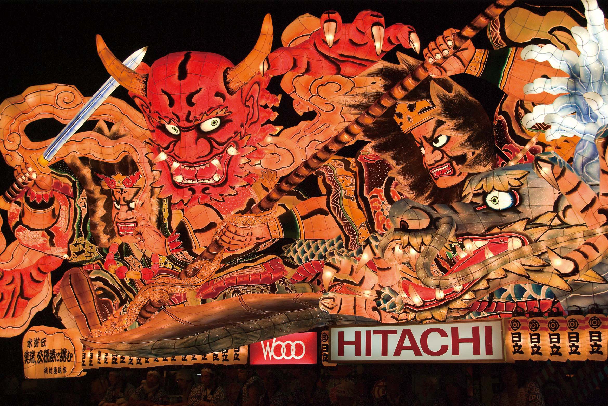 Festival Nebuta di Aomori Jepang pada awal Agustus 2024. (DOK. TABI TOHOKU/TOHOKUKANKO.JP)