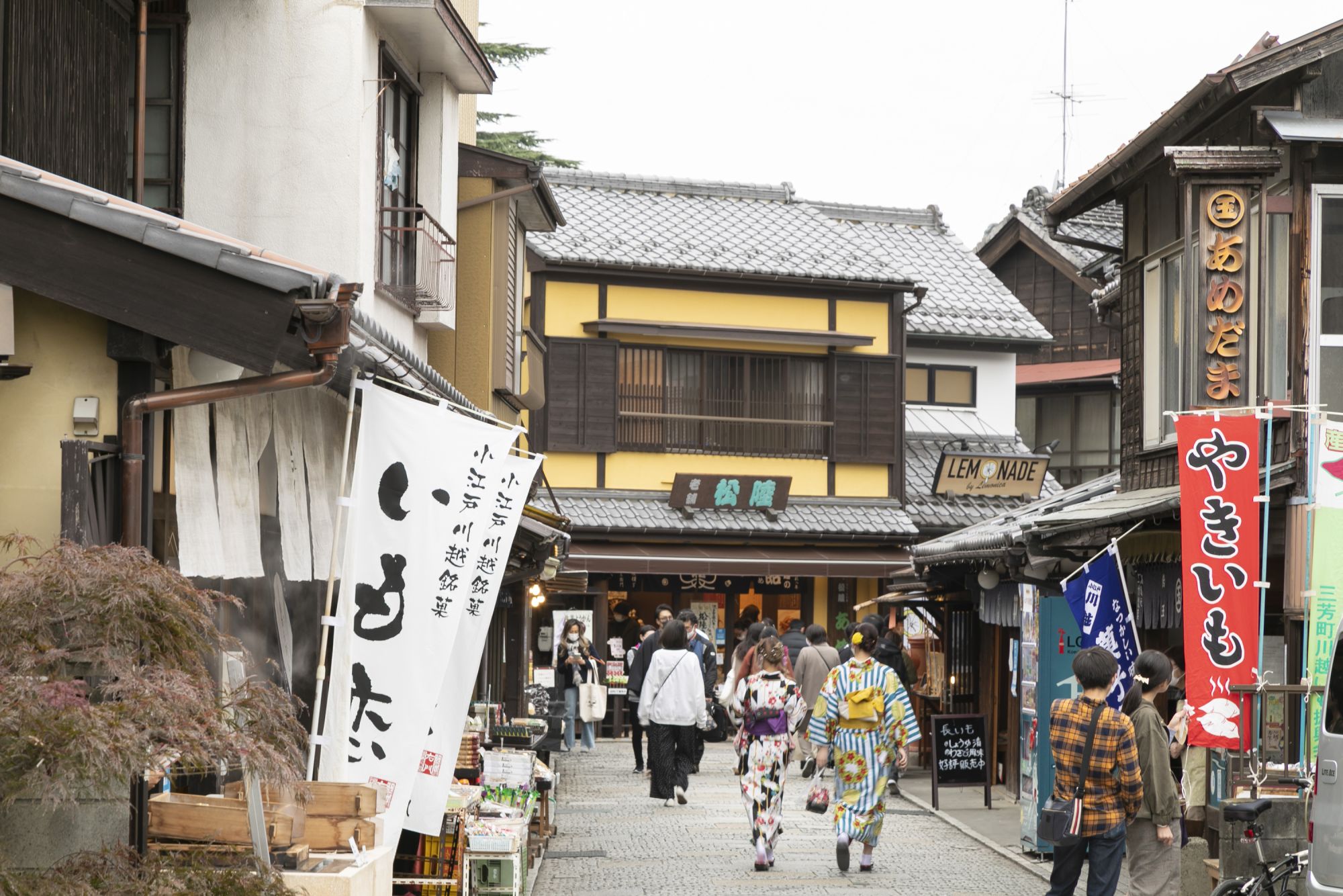 Kawagoe Ichibangai dulu kota kecil di Kawagoe (Koedo) di Prefektur Saitama, sekarang jadi jalan perbelanjaan. (DOK. JNTO)