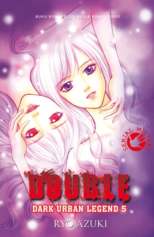 Komik horor Jepang berjudul Double - Dark Urban Legend 5 karya Ryo Azuki. (DOK. GRAMEDIA.COM)