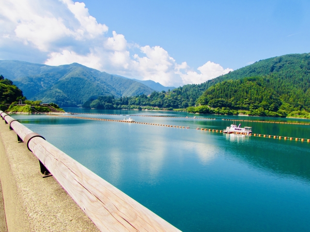 Danau Okutama di Tokyo, Jepang. (KARAKSA MEDIA PARTNER)