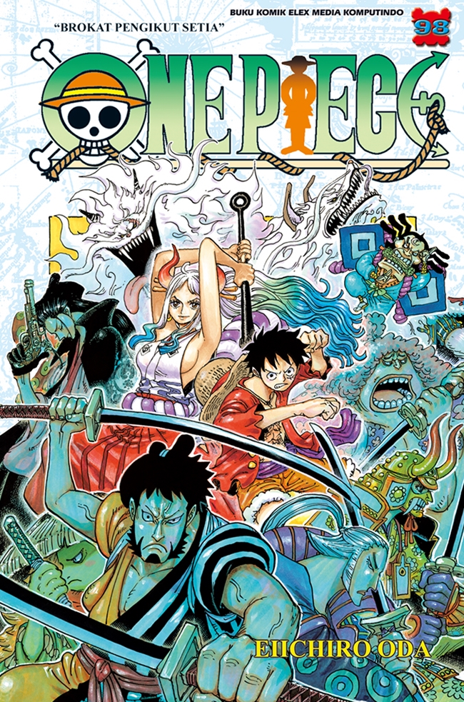 Cover komik One Piece 98. (DOK. GRAMEDIA.COM)