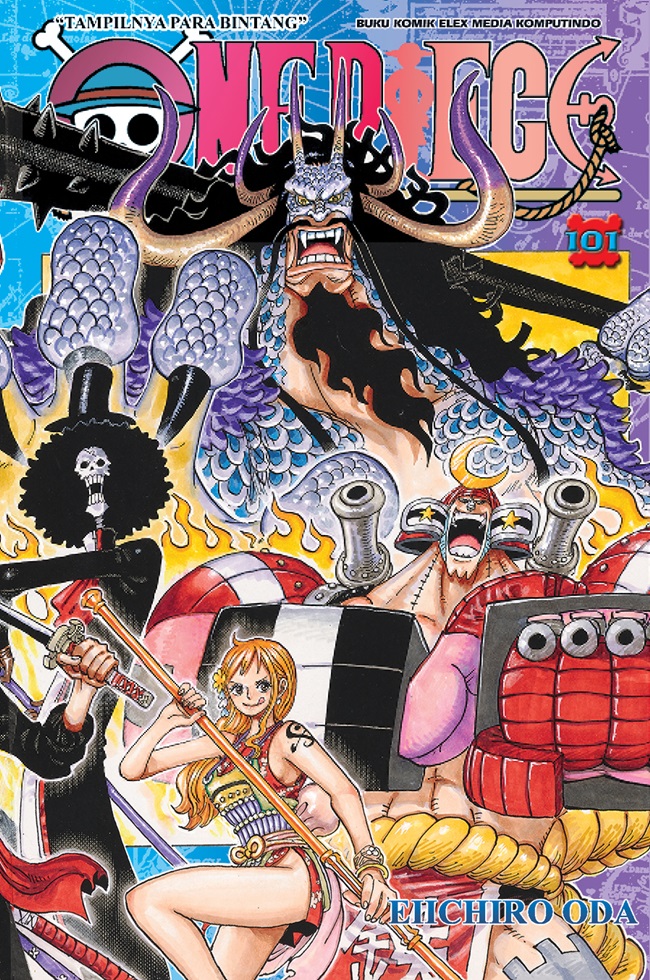 Cover komik One Piece 101. (DOK. GRAMEDIA.COM)