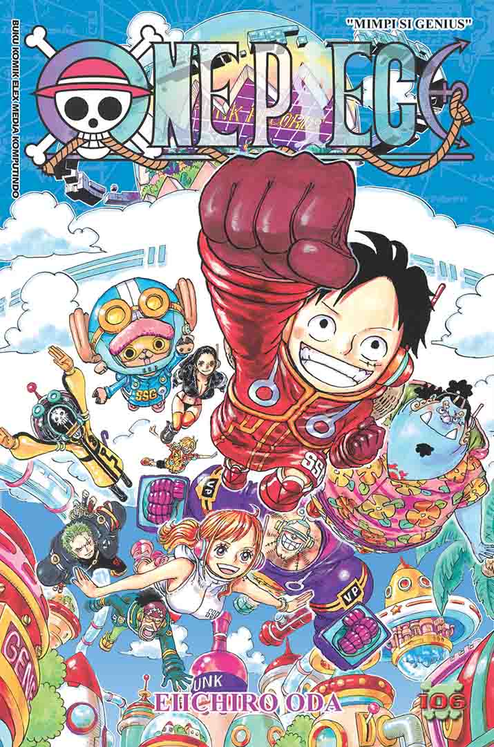 Cover komik One Piece 106. (DOK. GRAMEDIA.COM)