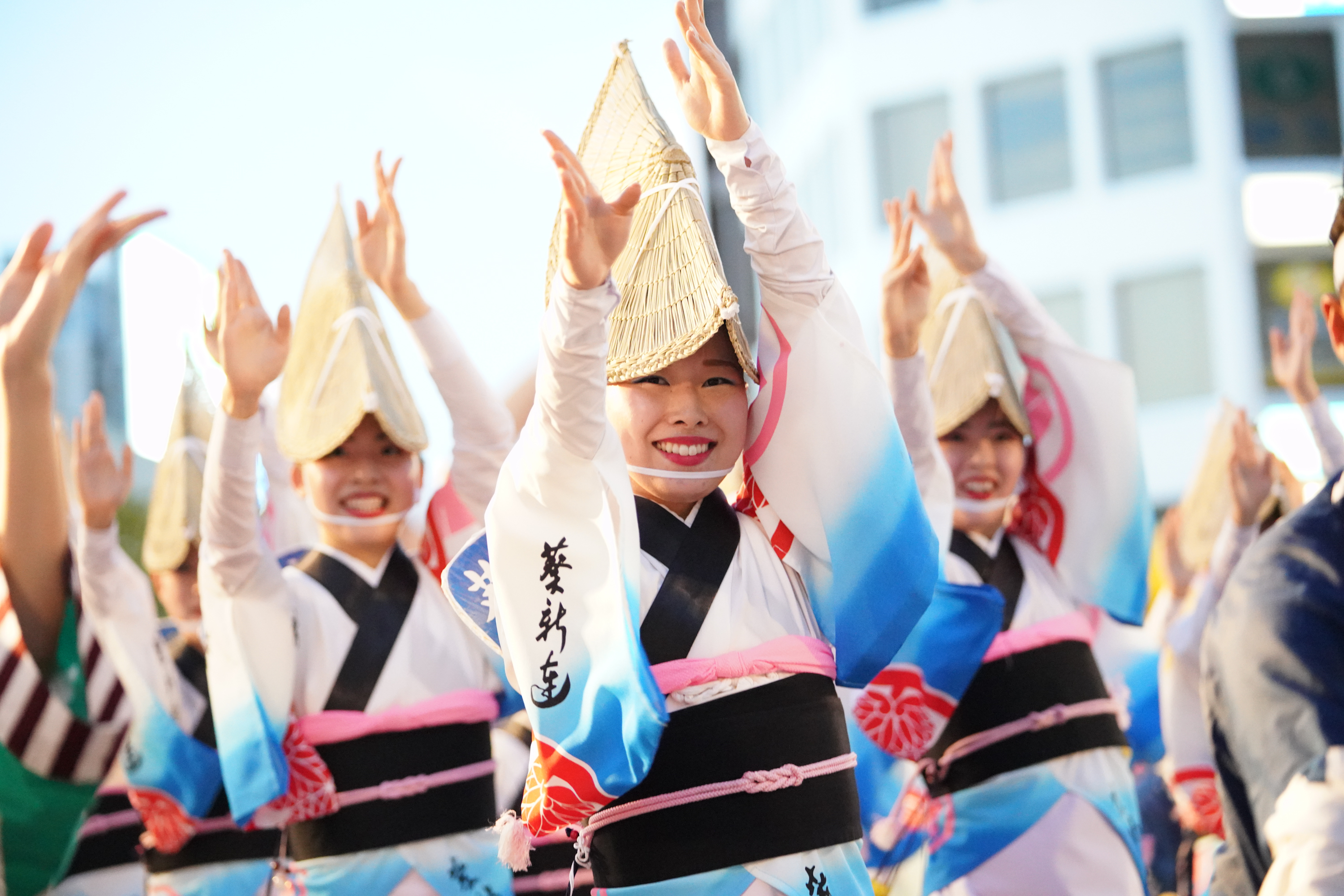 Penari Awa Odori di Jepang. (KARAKSA MEDIA PARTNER/佐藤公嗣（ヨドバシ）)