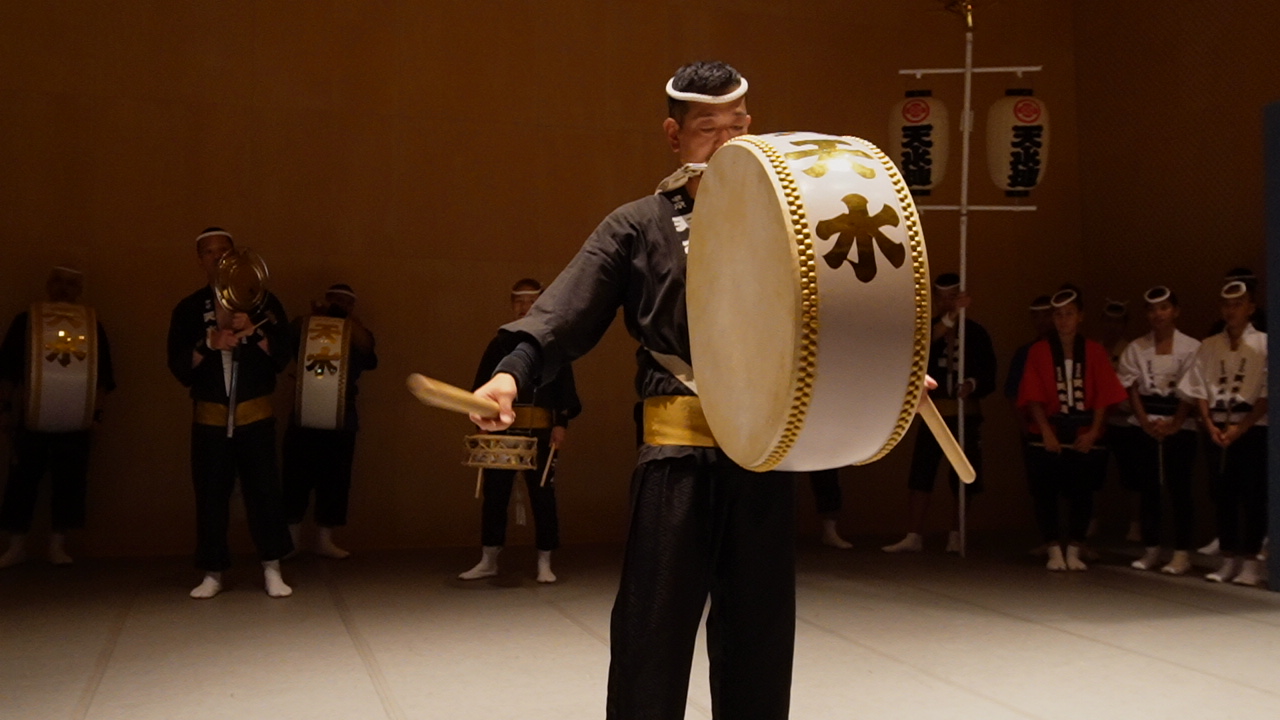 Taiko Besar, alat musik pada Awa Odori. (KARAKSA MEDIA PARTNER)