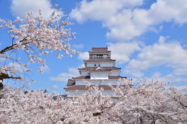 Kastil Tsuruga di Prefektur Fukushima, Jepang. (DOK. PHOTO-AC)