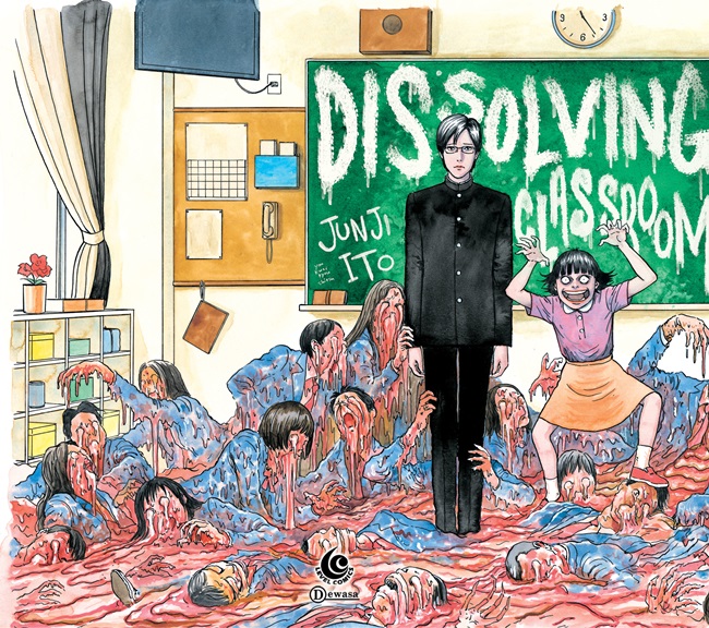 Komik horor karya Junji Ito, Dissolving Classroom. (GRAMEDIA.COM/ELEX MEDIA KOMPUTINDO)