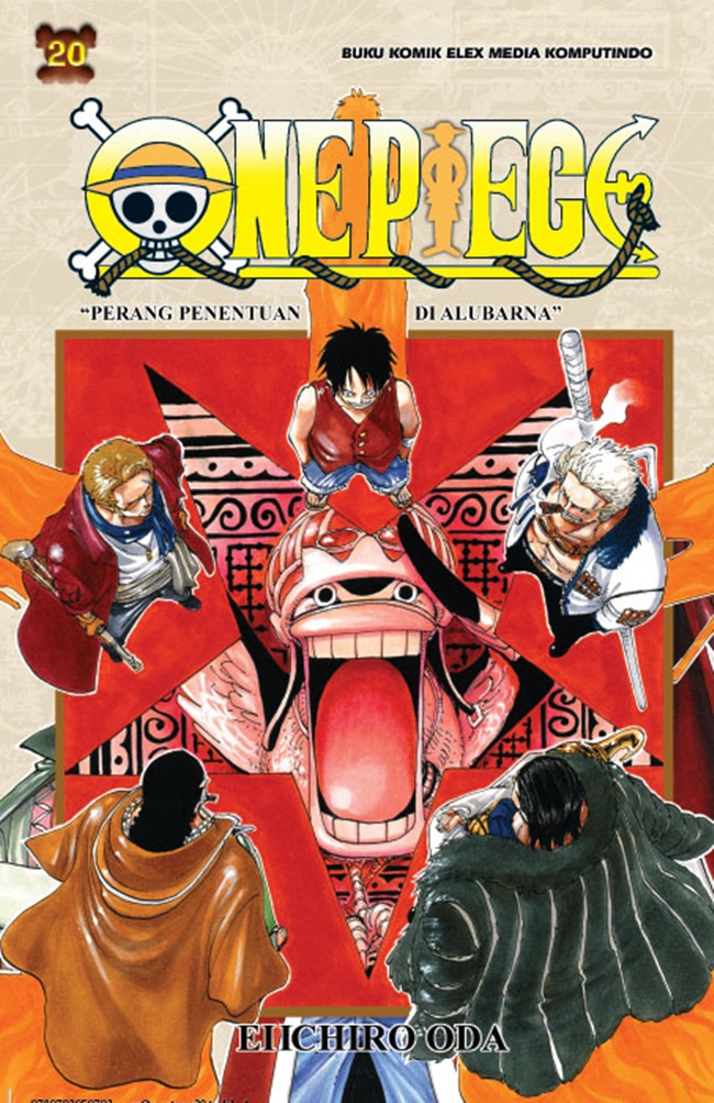 One Piece 20 (2024). (GRAMEDIA.COM/ELEX MEDIA KOMPUTINDO)