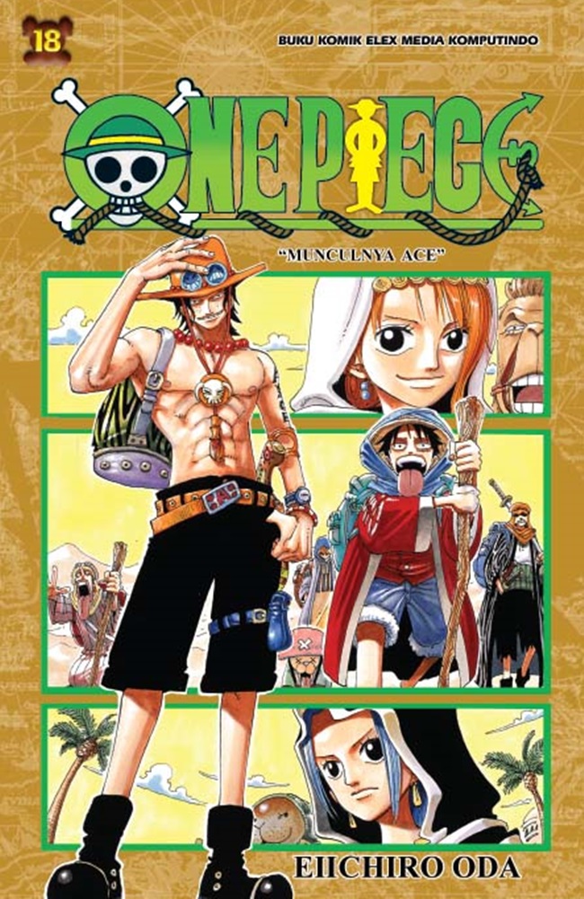 One Piece 18 (2024). (GRAMEDIA.COM/ELEX MEDIA KOMPUTINDO)