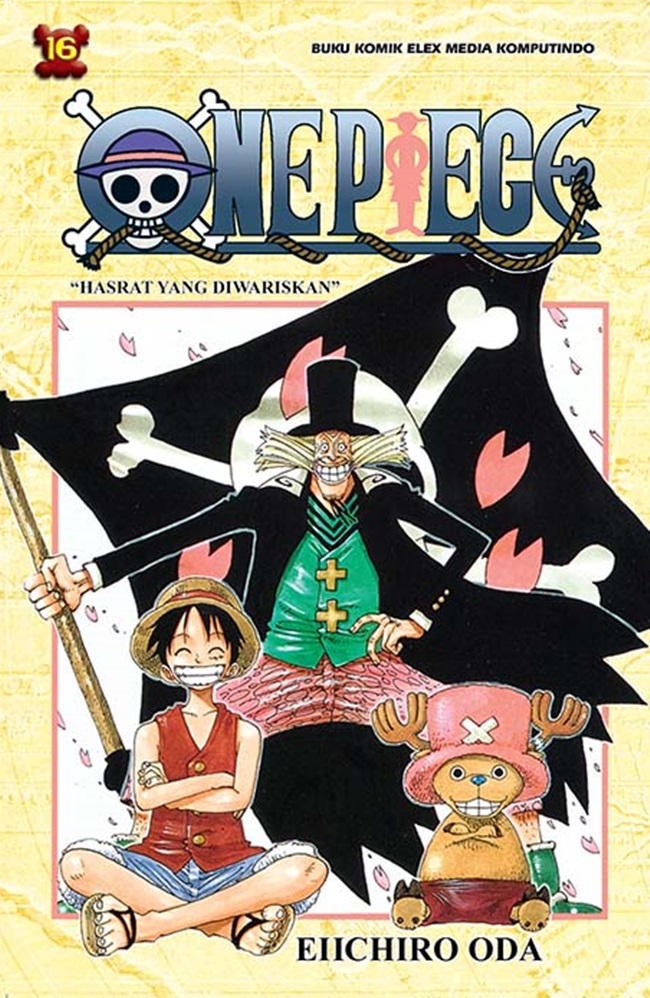 One Piece 16 (2024). (GRAMEDIA.COM/ELEX MEDIA KOMPUTINDO)