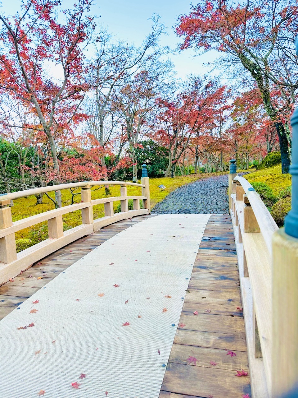 Hakone Bijutsukan, tempat wisata musim gugur di Kota Hakone, Prefektur Kanagawa, Jepang. (MEQQE BOOK/IKA-CHAN)