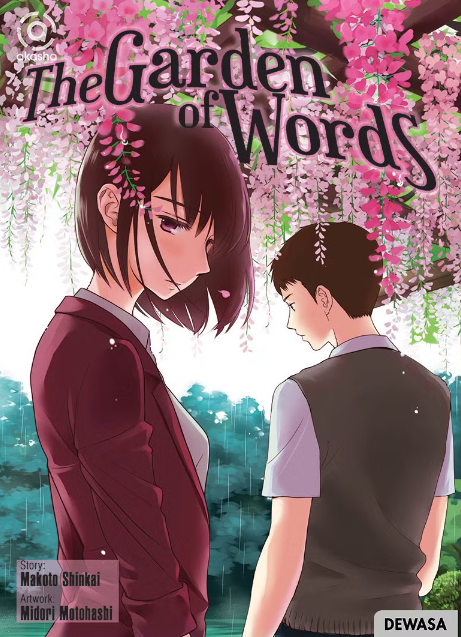 The Garden of Words karya Makoto Shinkai. (GRAMEDIA.COM/M&C!)