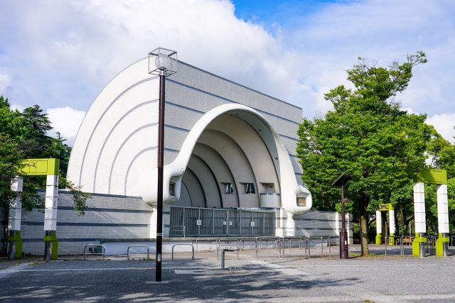 Taman Yoyogi di Tokyo, Jepang.