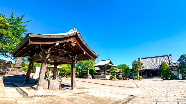 Kuil Eiheiji, tempat wisata di Prefektur Fukui, Jepang.