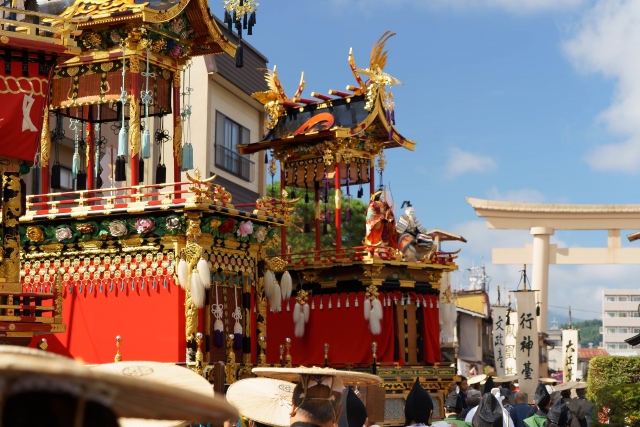 Takayama Festival di Prefektur Gifu, Jepang.