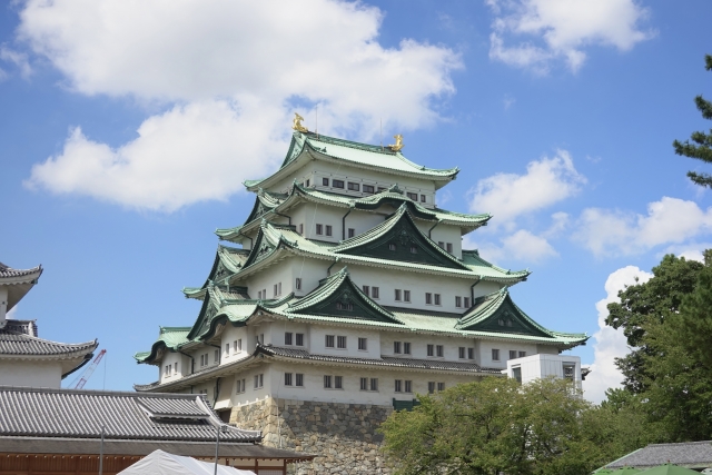 Kastil Nagoya di Prefektur Aichi, Jepang.