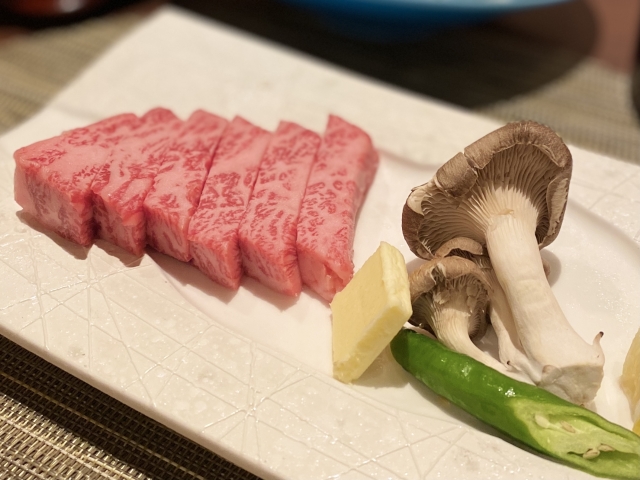 Omigyu, salah satu daging wagyu terbaik di Jepang.