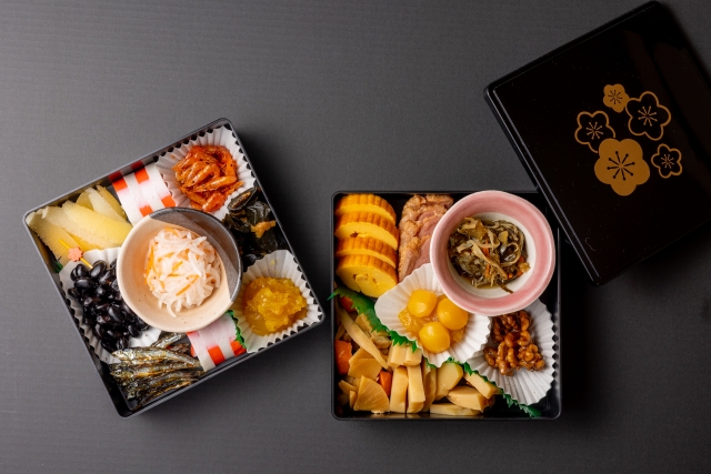 Osechi Ryori, hidangan tradisional Jepang saat Tahun Baru.