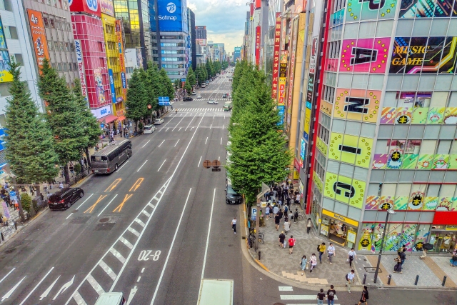 Akihabara, surga penggemar budaya pop Jepang alias otaku.