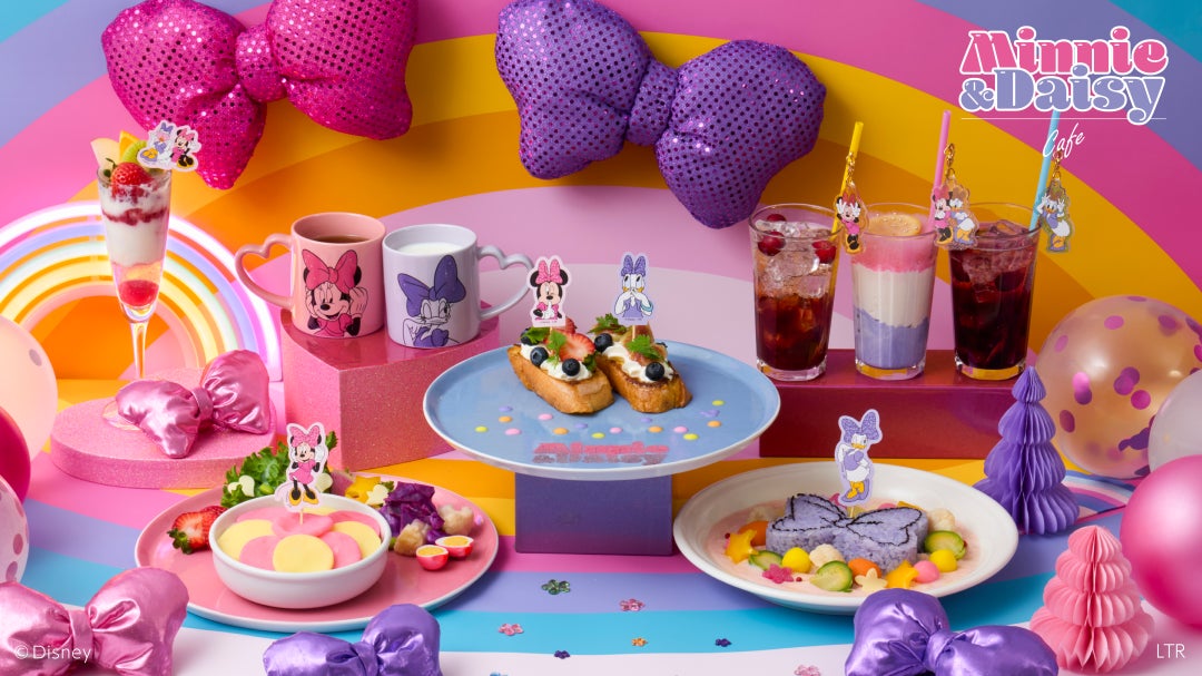 Kafe bertema Minnie Mouse dan Daisy Duck di Tokyo dan Osaka.