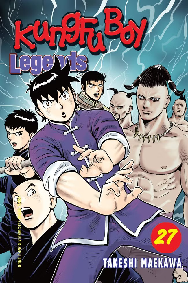 Kungfu Boy Legends karya Takeshi Maekawa mengisahkan petualangan Chinmi, jagoan kungfu, menghadapi musuh dalam perjalannya.