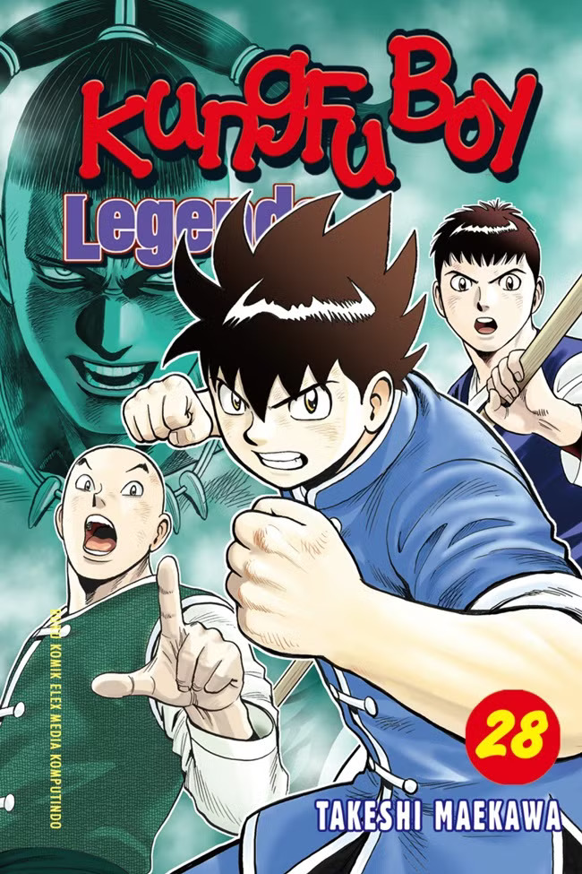 Kungfu Boy Legends karya Takeshi Maekawa mengisahkan petualangan Chinmi, jagoan kungfu, menghadapi musuh dalam perjalannya.