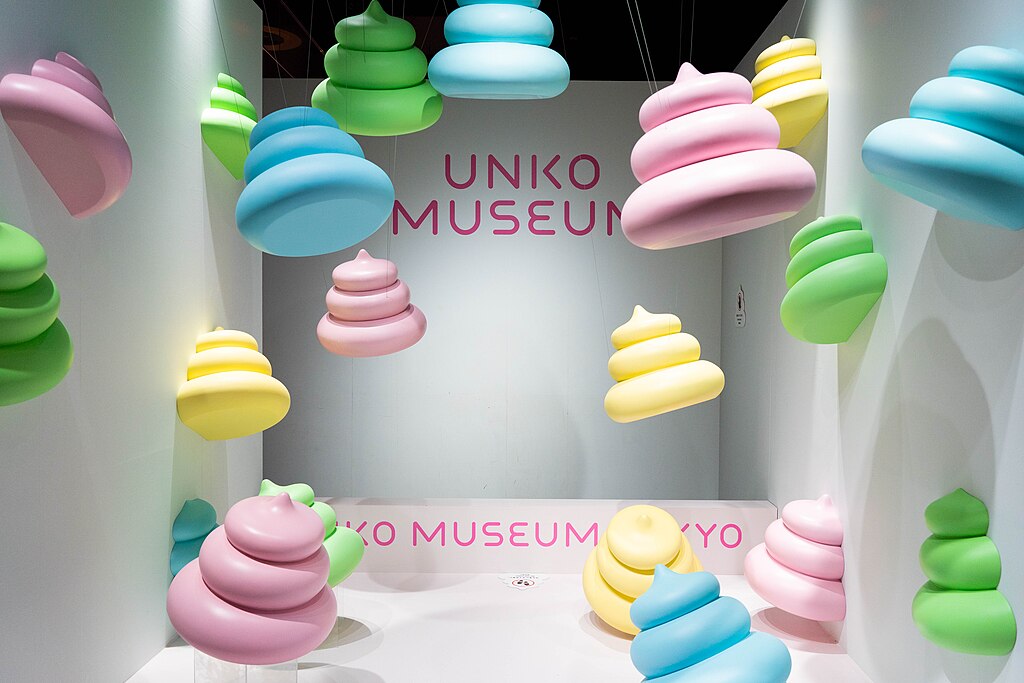 Tempat wisata unik di Tokyo, Unko Museum alias museum bertema poop. (Foto ini diambil 6 Agustus 2022)