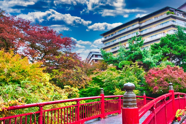 Arima Onsen di Prefektur Hyogo, Jepang.