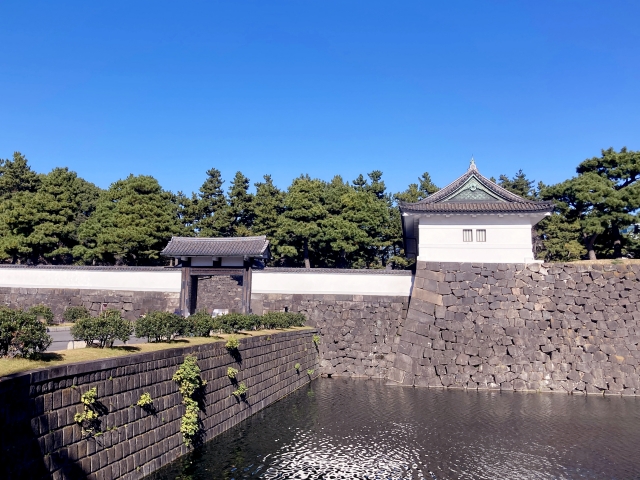 Sakurada Gate, Tokyo, Jepang.