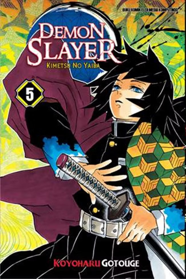 Komik Demon Slayer Kimetsu no Yaiba mengisahkan Tanjiro Komada berusaha melindungi Nezuko yang sudah jadi iblis dan berusaha mengembalikannya jadi manusia.