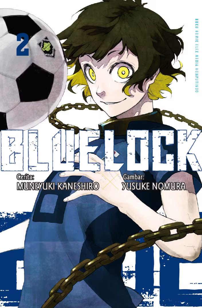 Blue Lock, manga sepak bola dengan konsep survival game. Hanya 1 striker terpilih dari 300 pemain yang dikumpulkan.