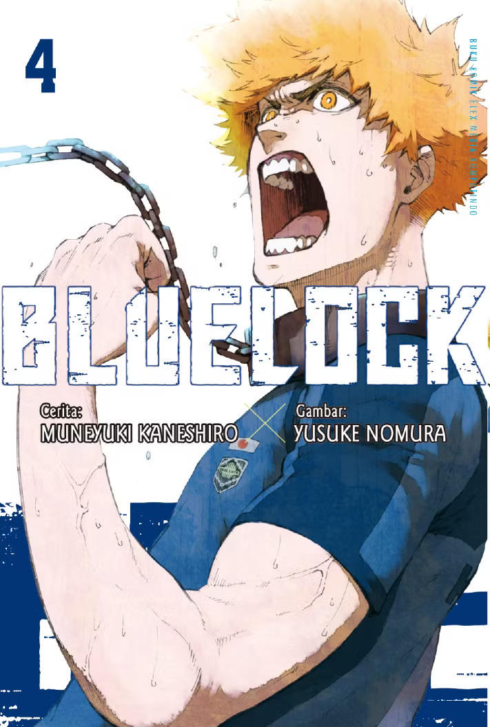 Blue Lock, manga sepak bola dengan konsep survival game. Hanya 1 striker terpilih dari 300 pemain yang dikumpulkan.